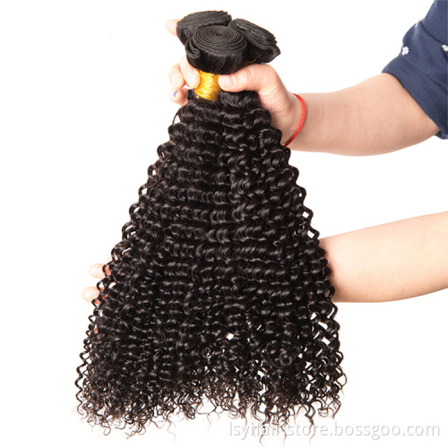 Cuticle Aligned Virgin Mongolian Kinky Curly Human Hair Crochet Braids  In South Africa, Kinky Hair Vendor Ombre With Closure